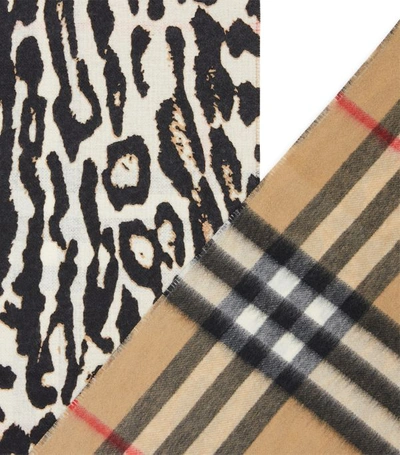 burberry-silk-leopard-print-scarf-red-camel-ivory-black-windowpane