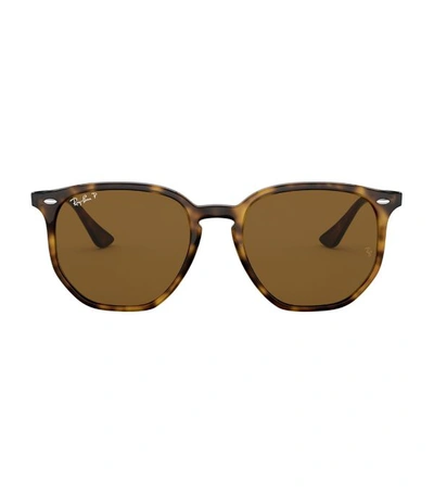 Shop Ray Ban Rb4306 54 Brn Brn Pol