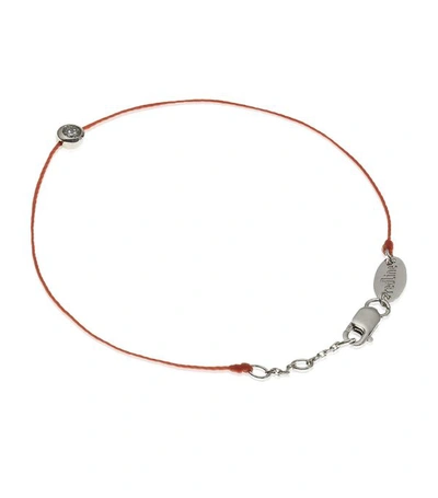Shop Redline White Gold And Diamond Pure Bracelet In Red