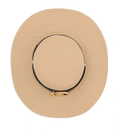 Shop Burberry Cotton Belted Desert Hat