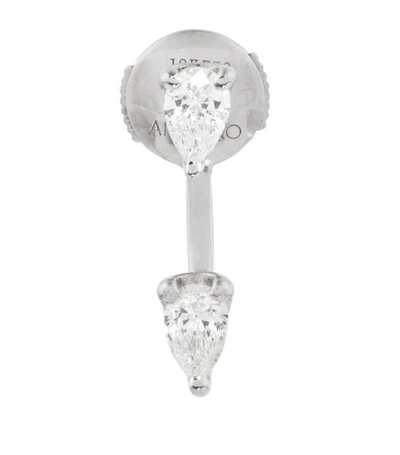 Shop Anita Ko Pear Diamond Orbit Single Earring