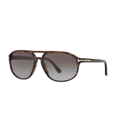 Shop Tom Ford Jacob Oval Sunglasses