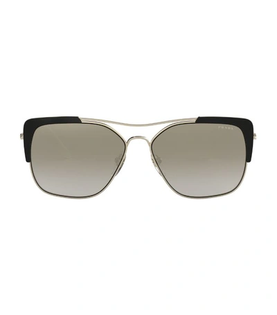 Shop Prada Rectangle Sunglasses