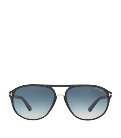 Shop Tom Ford Jacob Oval Sunglasses