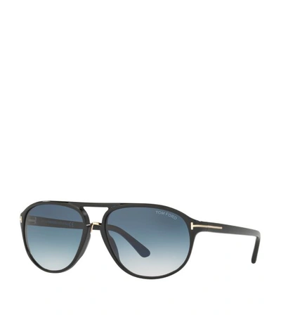 Shop Tom Ford Jacob Oval Sunglasses