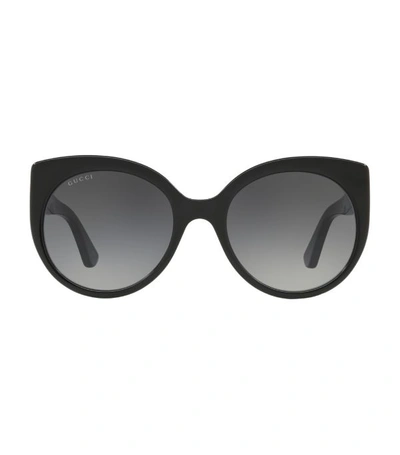 Shop Gucci Rectangle Sunglasses