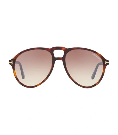Shop Tom Ford Oval Sunglasses