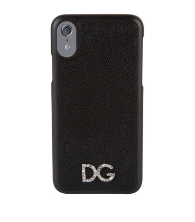 Shop Dolce & Gabbana Leather Iphone X Case