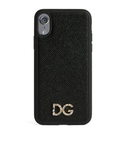 Shop Dolce & Gabbana Leather Iphone X Case