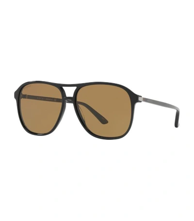 Shop Gucci Square Sunglasses