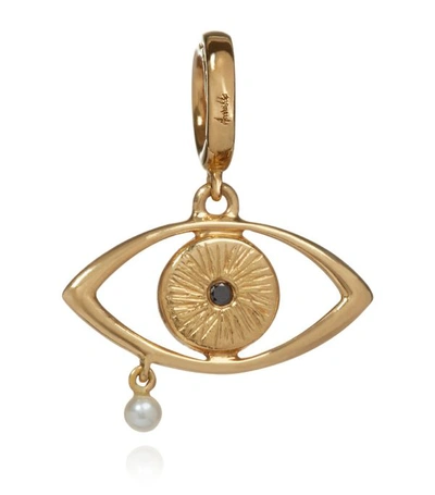 Shop Annoushka X The Vampire's Wife Yellow Gold The Weeping Song Charm