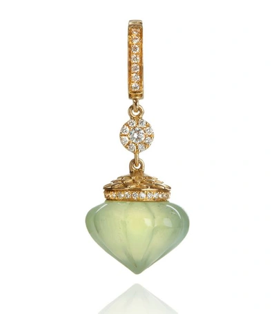 Shop Annoushka Touch Wood Prehnite Charm