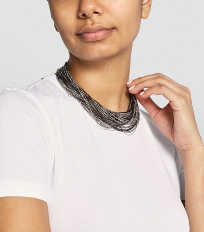 Shop Brunello Cucinelli Monili Choker Necklace