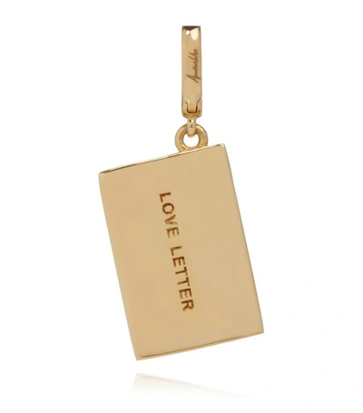 Shop Annoushka X The Vampire's Wife Yellow Gold Love Letter Charm