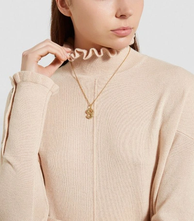 Shop Chloé Hinged Alphabet Necklace