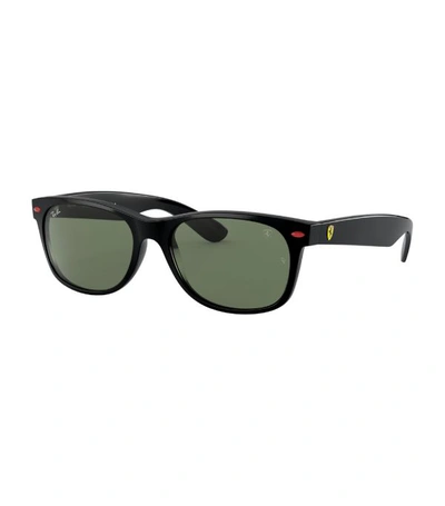 Shop Ray Ban X Scuderia Ferrari Wayfarer Sunglasses