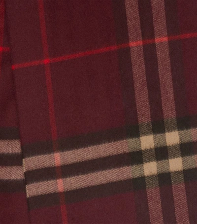 Shop Burberry Cashmere Classic Check Scarf