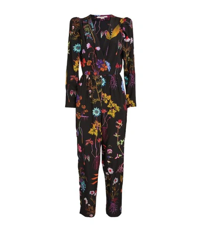 Shop Stella Mccartney Michelle Silk Floral Jumpsuit