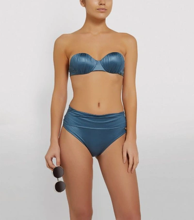 Shop Max Mara Ruched Bikini Top