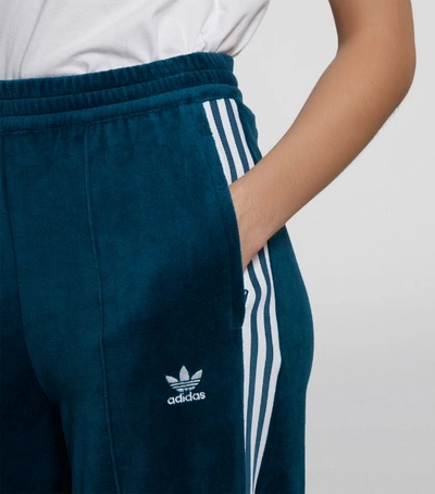 Shop Adidas Originals Velvet Track Pants