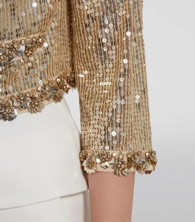 Shop Jenny Packham Tia Sequinned Jacket