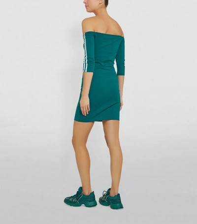 Shop Adidas Originals Off-the-shoulder Dress