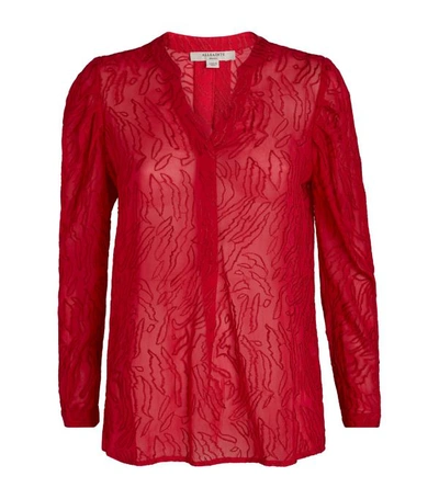 Shop Allsaints Rosi Ani Blouse