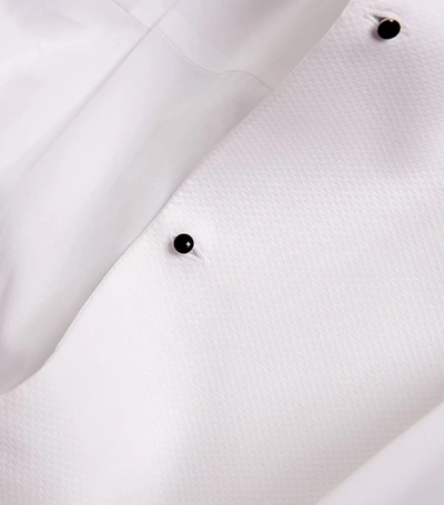 Shop Dolce & Gabbana Poplin Tuxedo Shirt