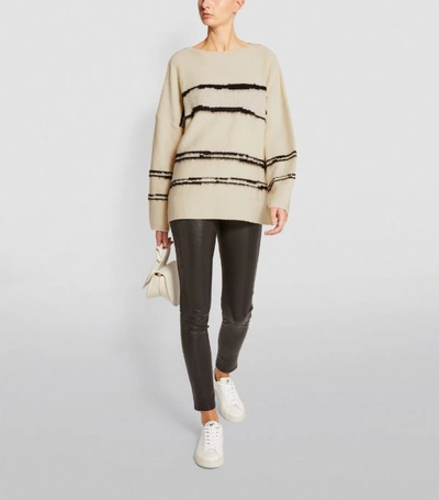 Shop Allsaints Tara Stripe Sweater