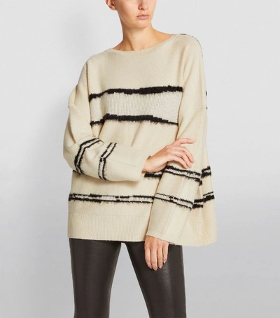 Shop Allsaints Tara Stripe Sweater