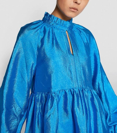 Shop Stine Goya Jasmine Metallic Tiered Dress