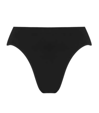 Shop Hanro Touch Feeling Midi Briefs In Black