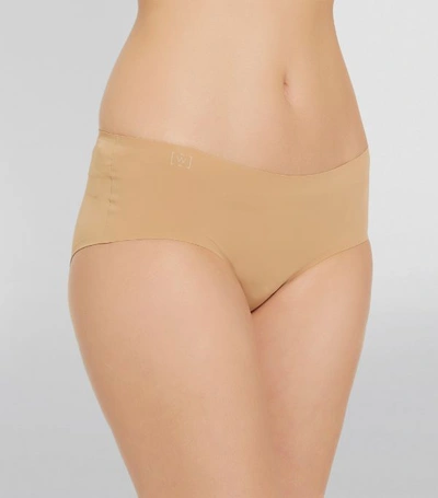Shop Wolford Stretch Briefs In Nude