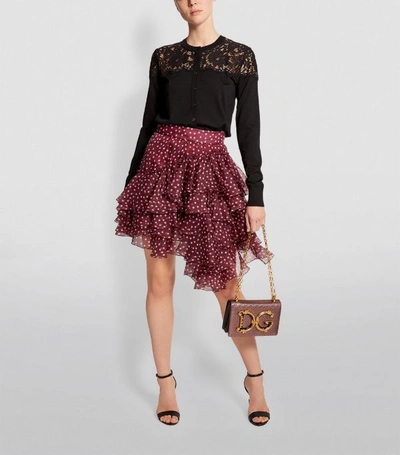 Shop Dolce & Gabbana Lace Cardigan