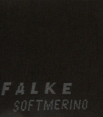 Shop Falke Softmerino Socks In Black