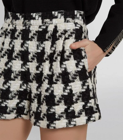 Shop Alice And Olivia Conry Houndstooth Shorts