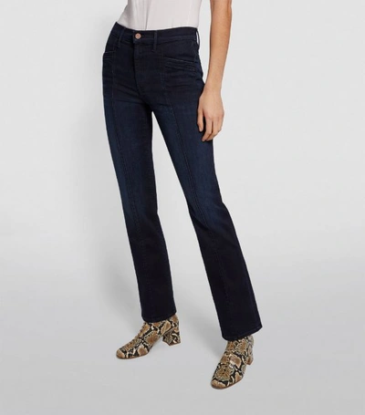 Shop Mother The Slant Drama Bootcut Jeans