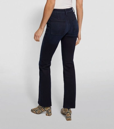 Shop Mother The Slant Drama Bootcut Jeans