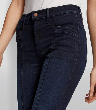 Shop Mother The Slant Drama Bootcut Jeans