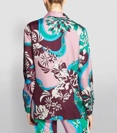 Shop Emilio Pucci Silk Vahine Print Shirt