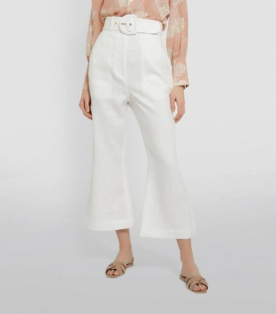 Shop Zimmermann Super Eight Flared Trousers