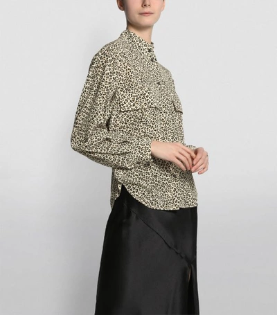 Shop Frame Leopard Print Long-sleeved Shirt