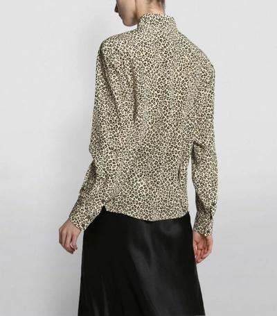 Shop Frame Leopard Print Long-sleeved Shirt