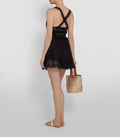 Shop Charo Ruiz Marylin Lace-detail Dress