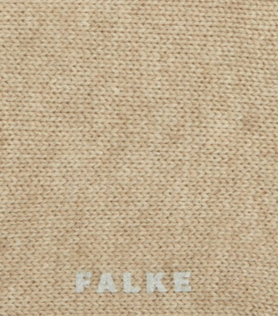 Shop Falke No.1 Cashmere Socks In Beige