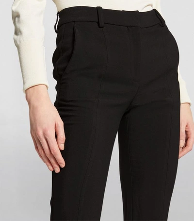 Shop Victoria Beckham Front Split Trousers