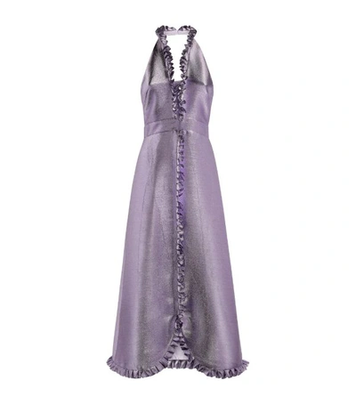 Shop Temperley London Metallic Moon Garden Dress