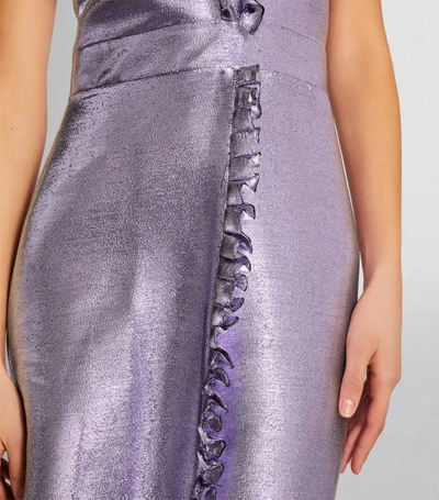 Shop Temperley London Metallic Moon Garden Dress