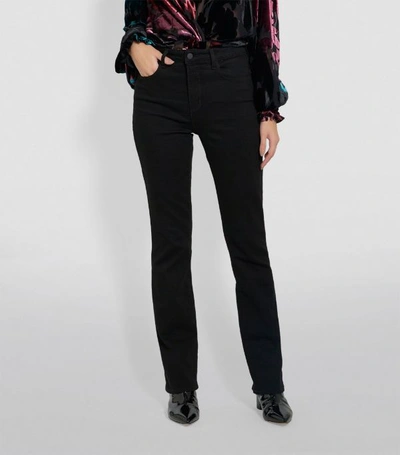 Shop L Agence High-rise Oriana Straight Jeans