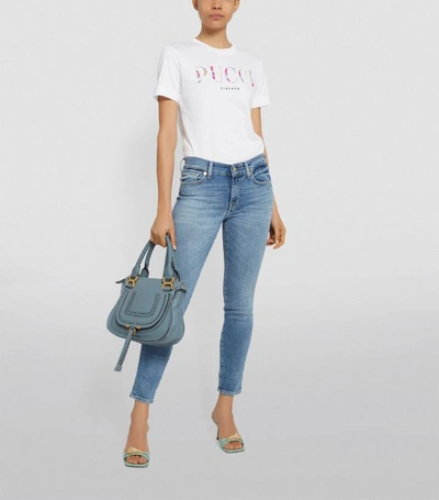 Shop Emilio Pucci Cotton Logo T-shirt